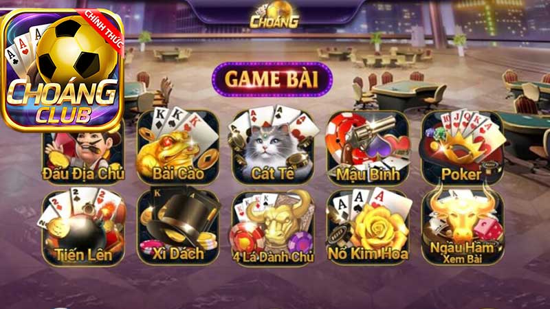 Game Bài CHOANGCLUB – Làm Chủ Cuộc Chơi